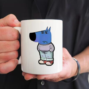 A blue Chill Guy I Am Just A Chill Guy Funny Mug2