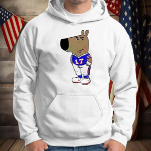 Awesome Chill Guy Dog Buffalo Bills T-Shirt2