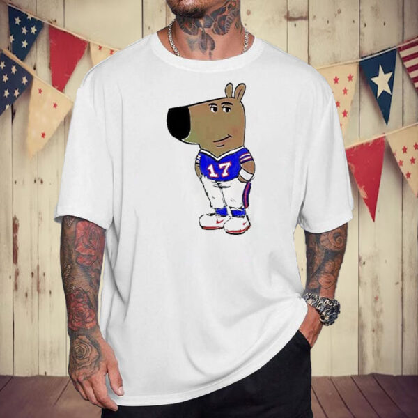 Awesome Chill Guy Dog Buffalo Bills T-Shirt5