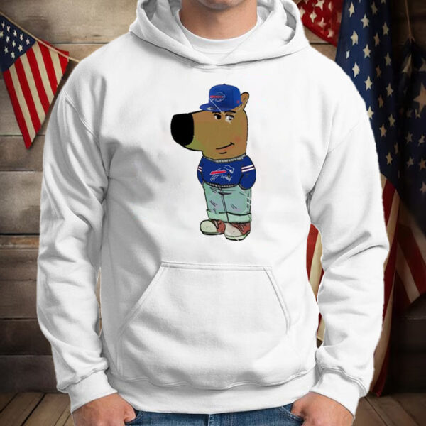 Buffalo Bills chill guy meme T-Shirt2