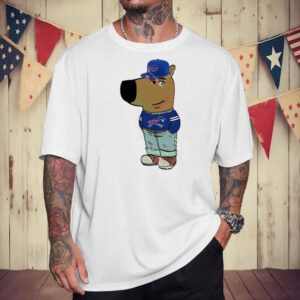 Buffalo Bills chill guy meme T-Shirt6