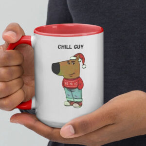 Chill Guy Christmas Mug2