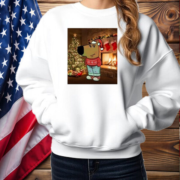 Chill Guy Dog Christmas 2024 T-Shirt ,Sweatshirt ,Hoodie2