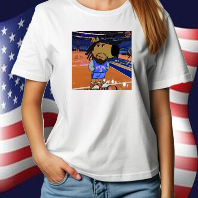 Chill Guy Dog Jalen Brunson NY Knicks Shirt ,Sweatshirt ,Hoodie