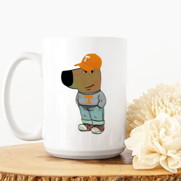 Chill Guy Dog Tennessee Volunteers Mug