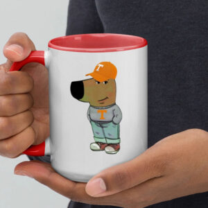 Chill Guy Dog Tennessee Volunteers Mug6