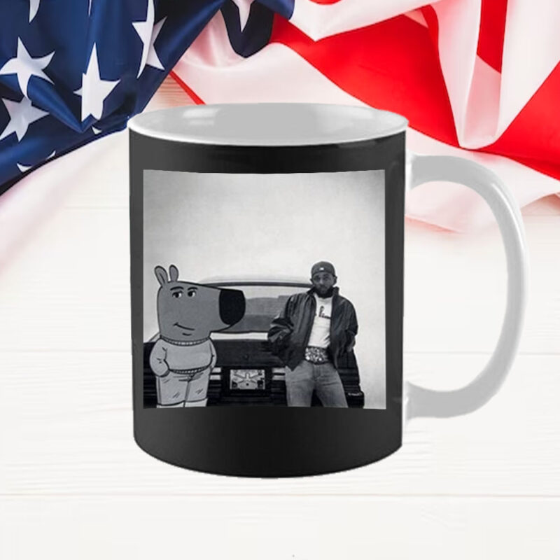 Chill Guy Kendrick Lamar GNX Album Mug