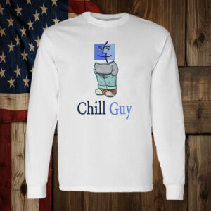 Chill Guy ,Mac OS Retro Computer Chill Guy Dog Meme Parody T-Shirt