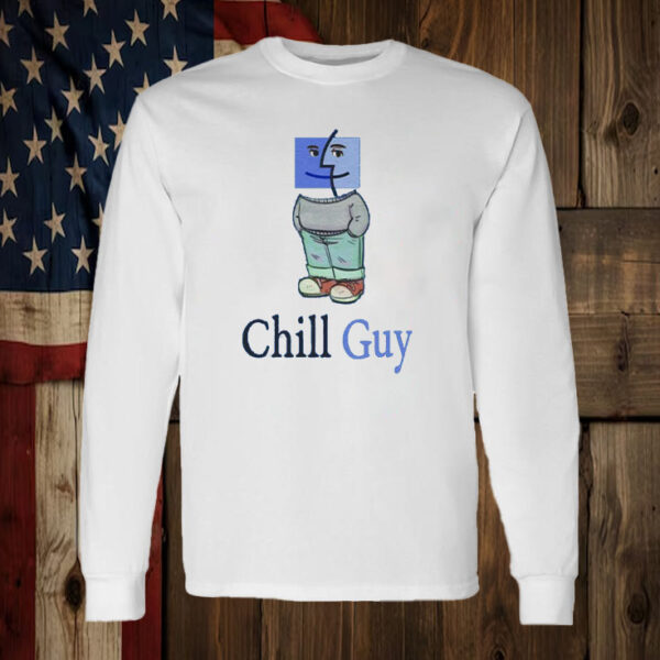 Chill Guy ,Mac OS Retro Computer Chill Guy Dog Meme Parody T-Shirt