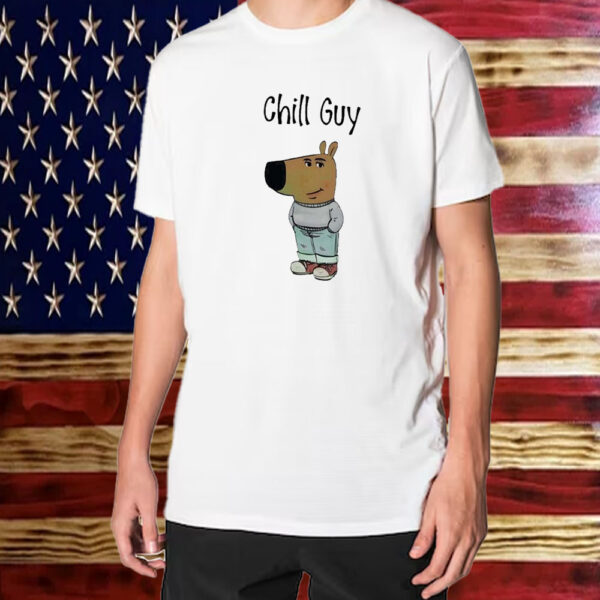 Chill Guy Meme Shirt Funny Dog Cartoon Shirt ,Sweatshirt ,Hoodie1