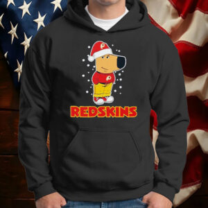 Chill Guy wear Washington Redskins Christmas T-Shirt6