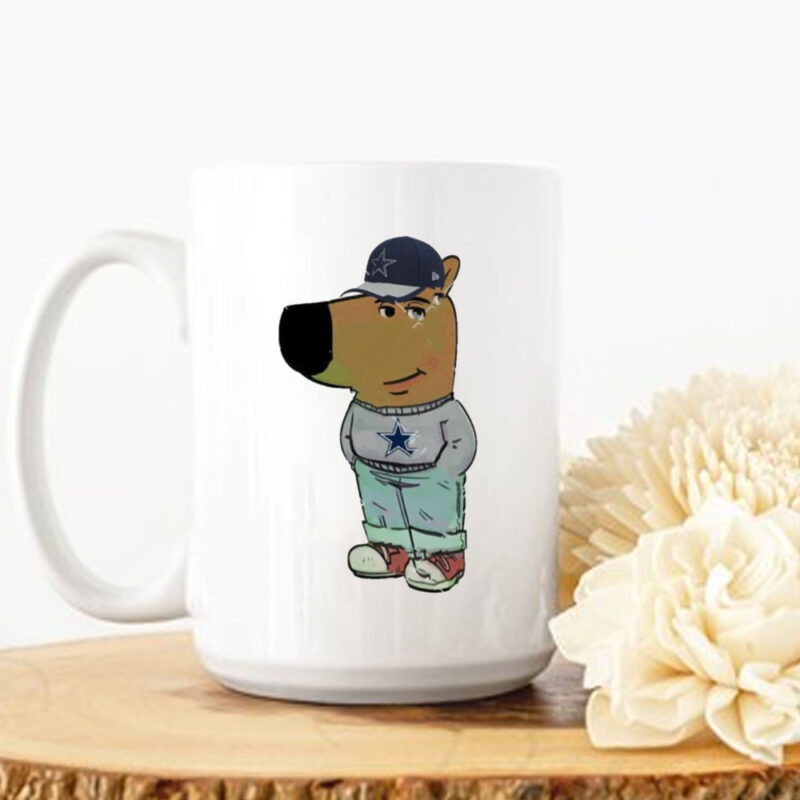 Dallas Cowboys chill guy meme Mug