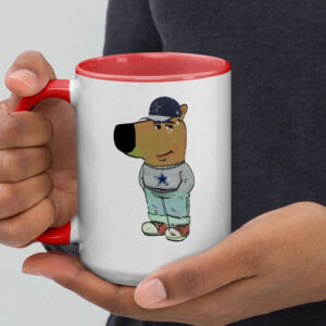 Dallas Cowboys chill guy meme Mug5