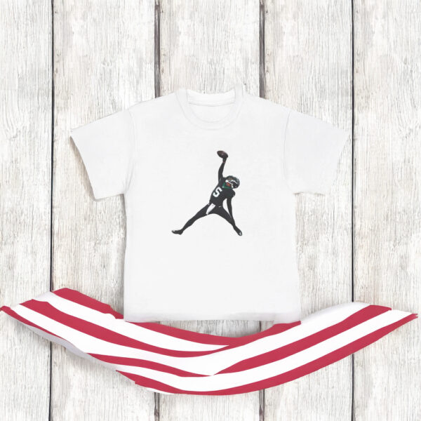 Garrett Wilson TD catch Jump Man T-Shirts