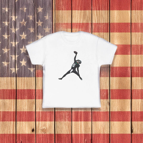 Garrett Wilson TD catch Jump Man TShirt