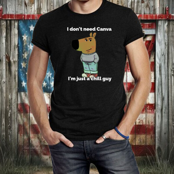 I Donn't Need Canva ,I'm Just A Chill Guy Shirt ,Sweatshirt ,Hoodie2