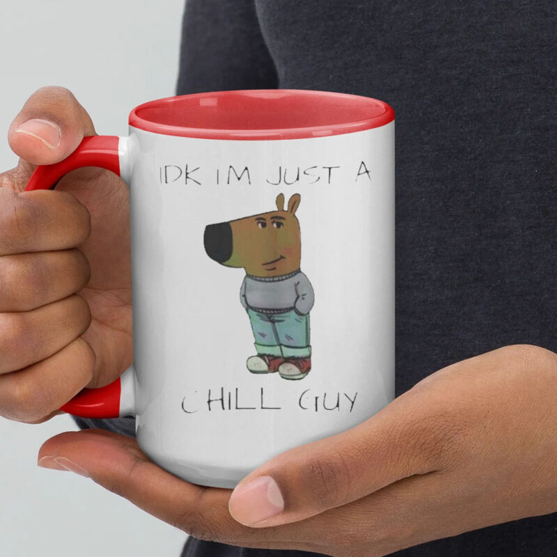 Idk I’m Just A Chill Guy Dog Mug2