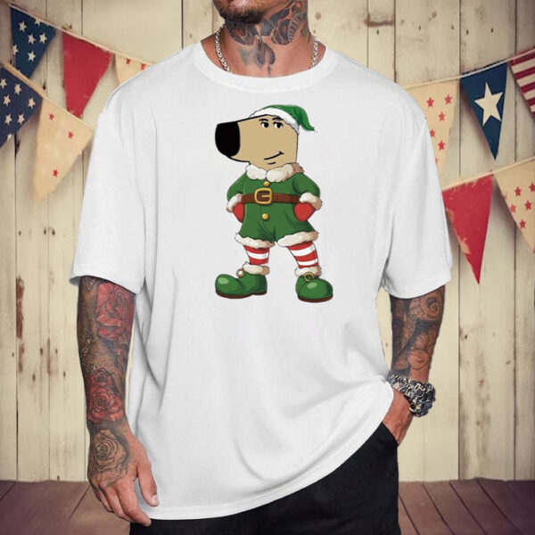 I’m just chill guy Elf dress Christmas T-Shirt1