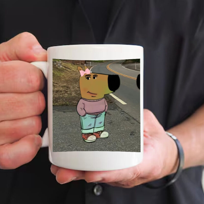 Just A Chill Girl Meme Mug2