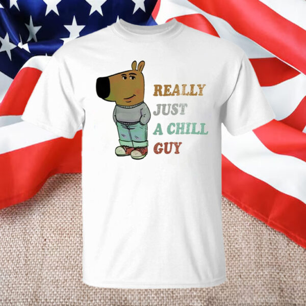 Just A Chill Guy Meme ,Viral TikTok T-Shirt5