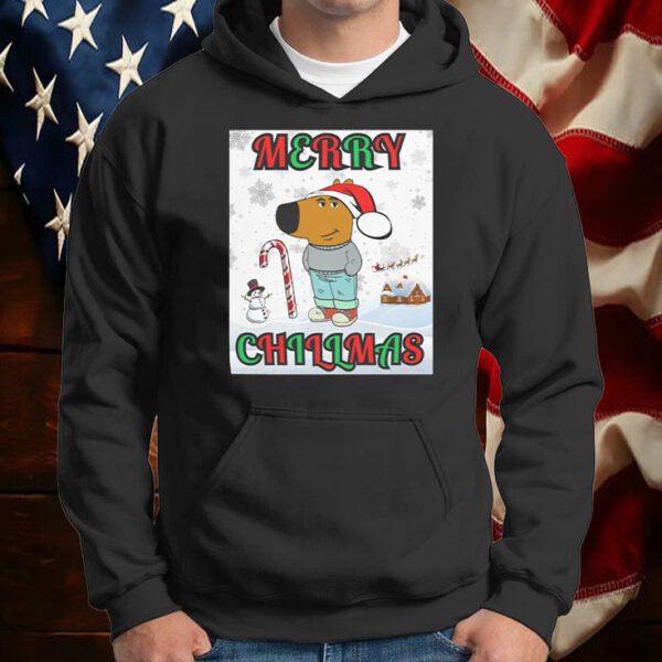 Just A Chill Guy Merry Christmas T-Shirt6