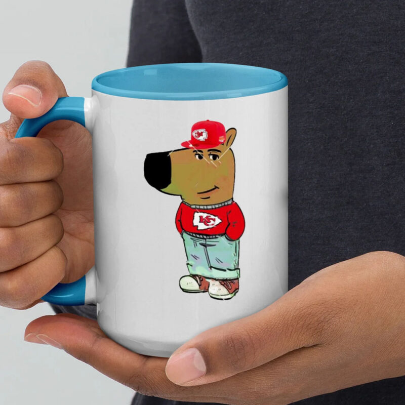 Kansas City Chiefs chill guy meme Mug