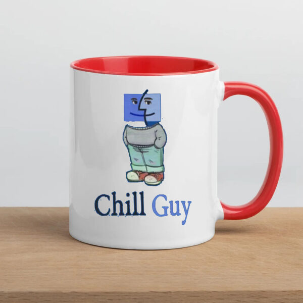 Mac OS Retro Computer Chill Guy Dog Meme Parody Mug67