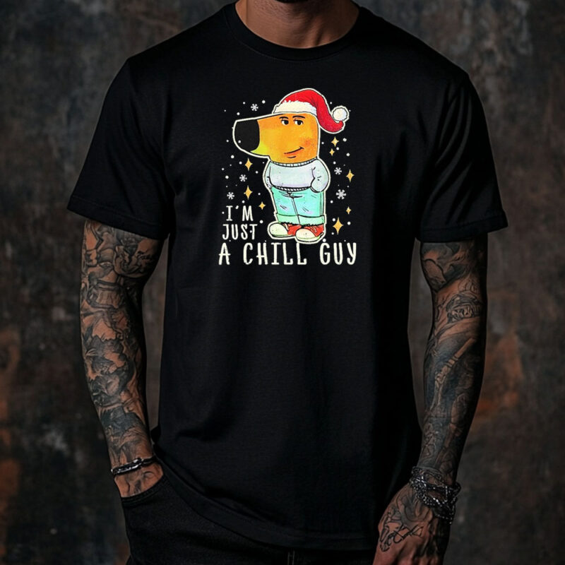 My New Character Is A Chill Guy Funny Merry Christmas Dog Shirt ,Sweatshirt ,Hoodie6