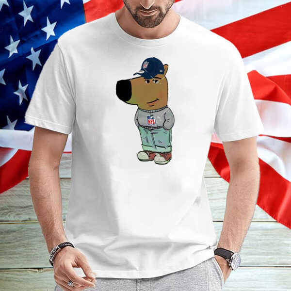 NFL football Chill Guy Meme T-Shirt2