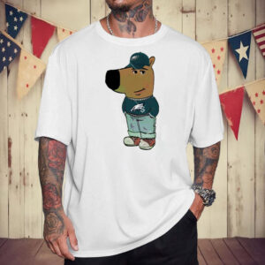 Philadelphia Eagles Chill Guy Meme T-Shirt6