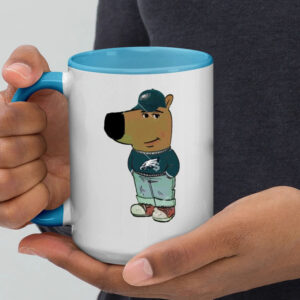 Philadelphia Eagles chill guy meme Mug1