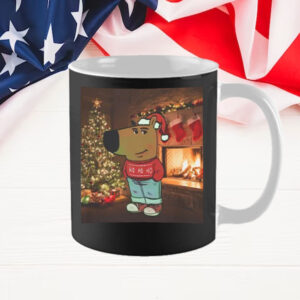 Santa Chill Guy Christmas Mug