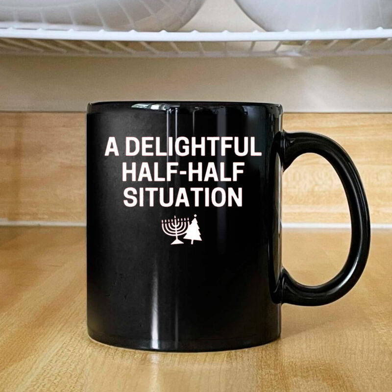 A Delightful Half-Half Situation Mug