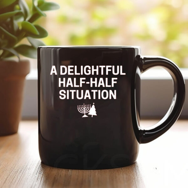 A Delightful Half-Half Situation Mug1