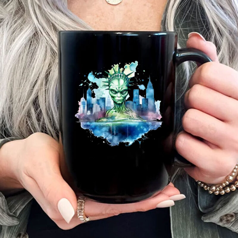 Alien New Jersey UFO Mug