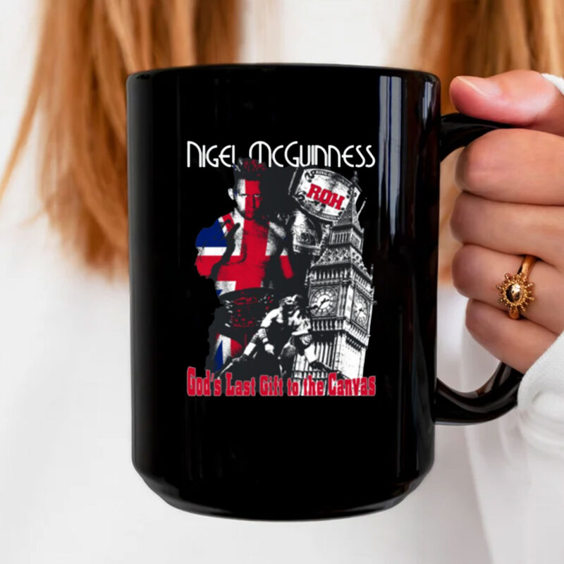 Almighty No Nigel Mcguinness God's Last Gift To The Canvas Mug