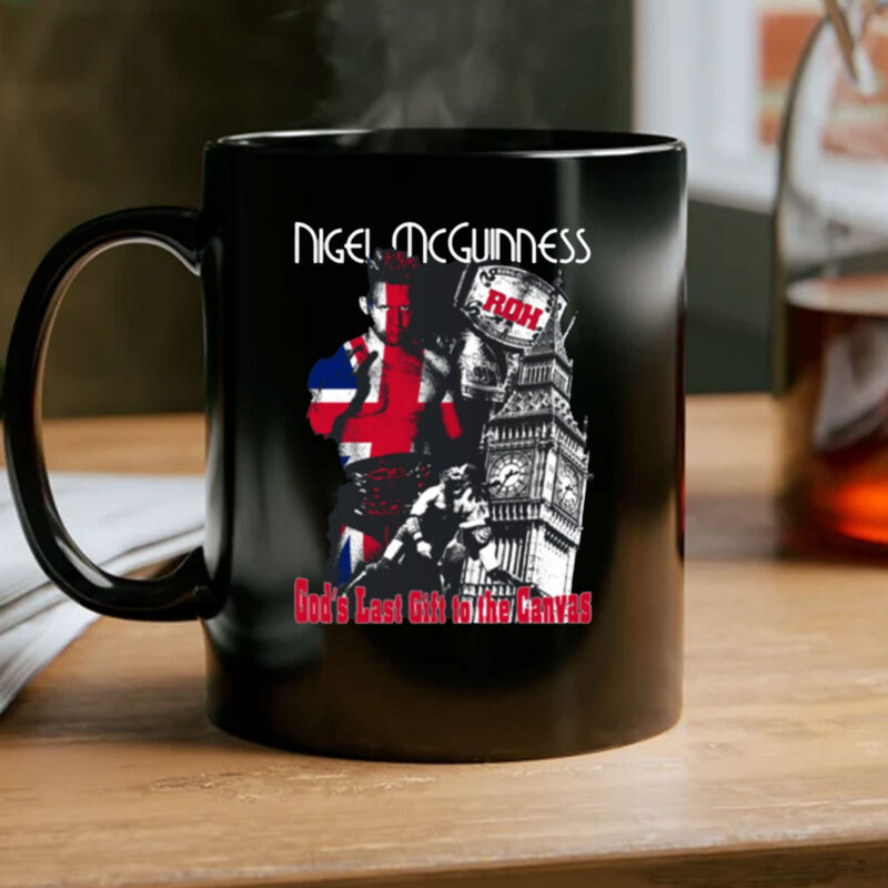 Almighty No Nigel Mcguinness God's Last Gift To The Canvas Mug