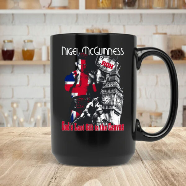 Almighty No Nigel Mcguinness God's Last Gift To The Canvas Mug