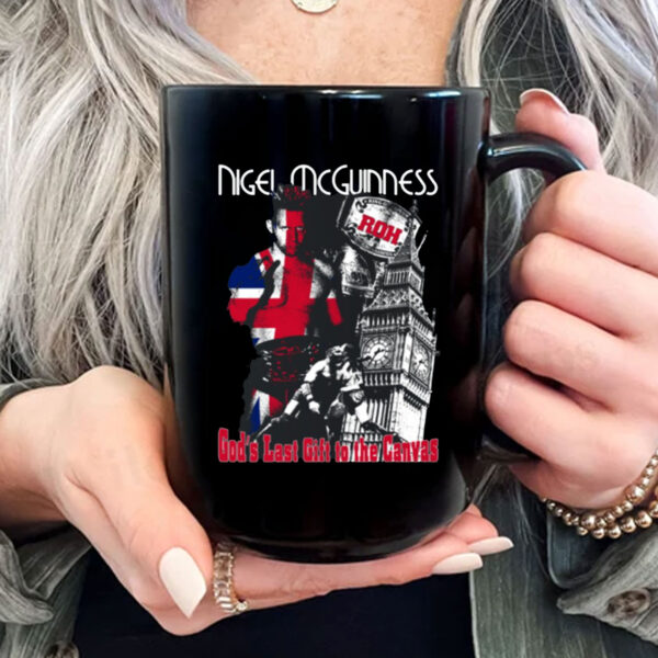 Almighty No Nigel Mcguinness God's Last Gift To The Canvas Mug