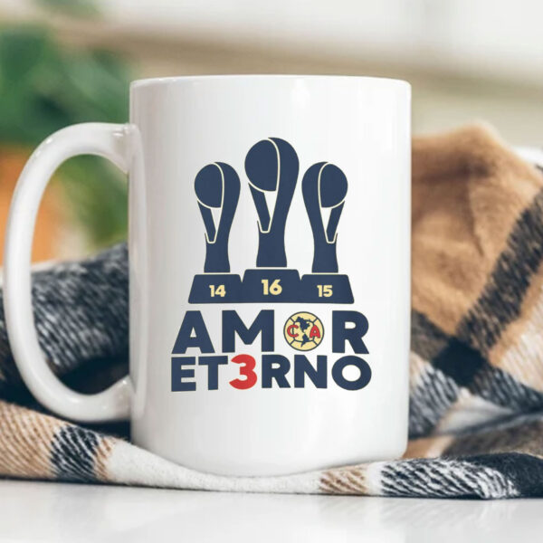 Amor Et3rno Tricampeon America Championship Mug