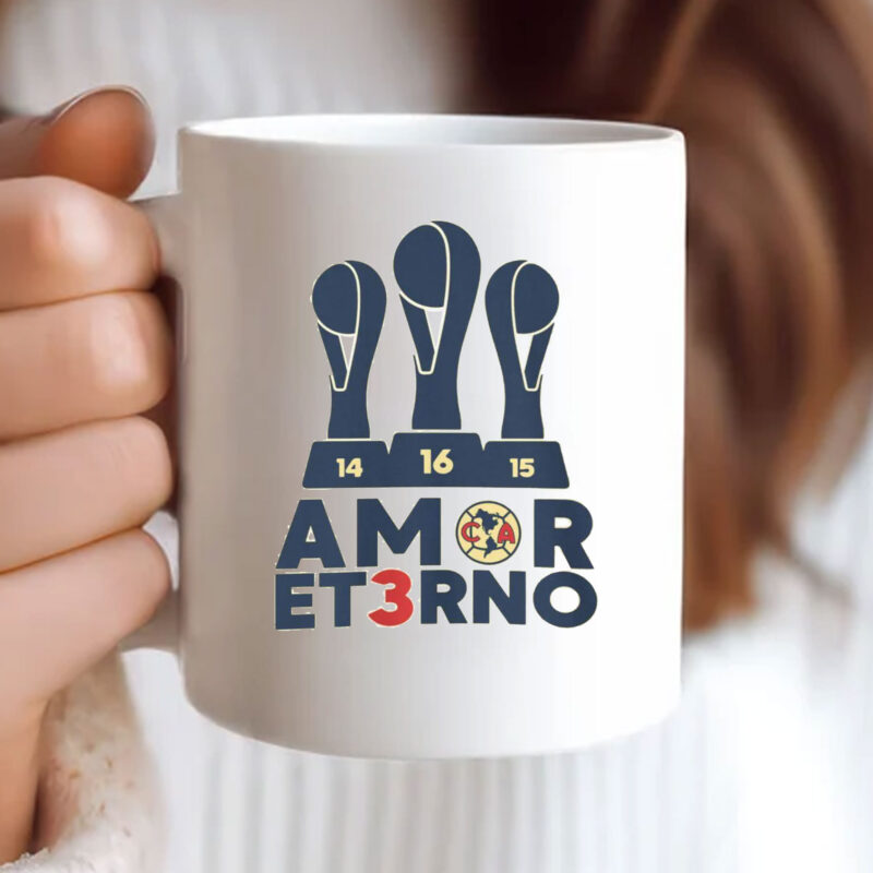 Amor Et3rno Tricampeon America Championship Mug