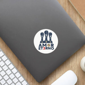 Amor Et3rno Tricampeon America Championship Sticker