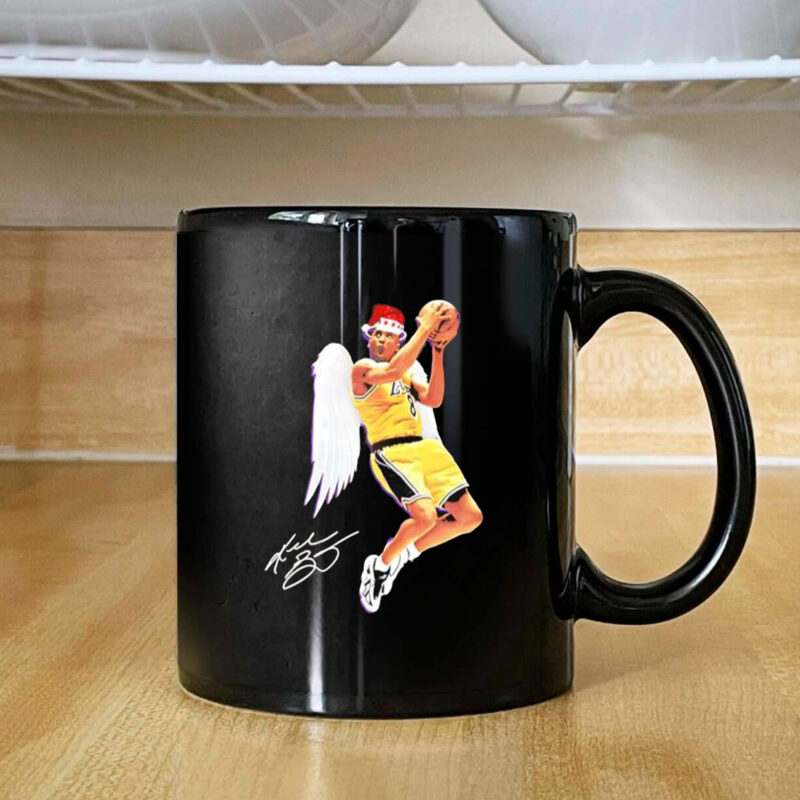 Angel Kobe christmas signature Mug