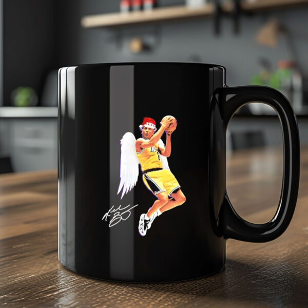 Angel Kobe christmas signature Mug