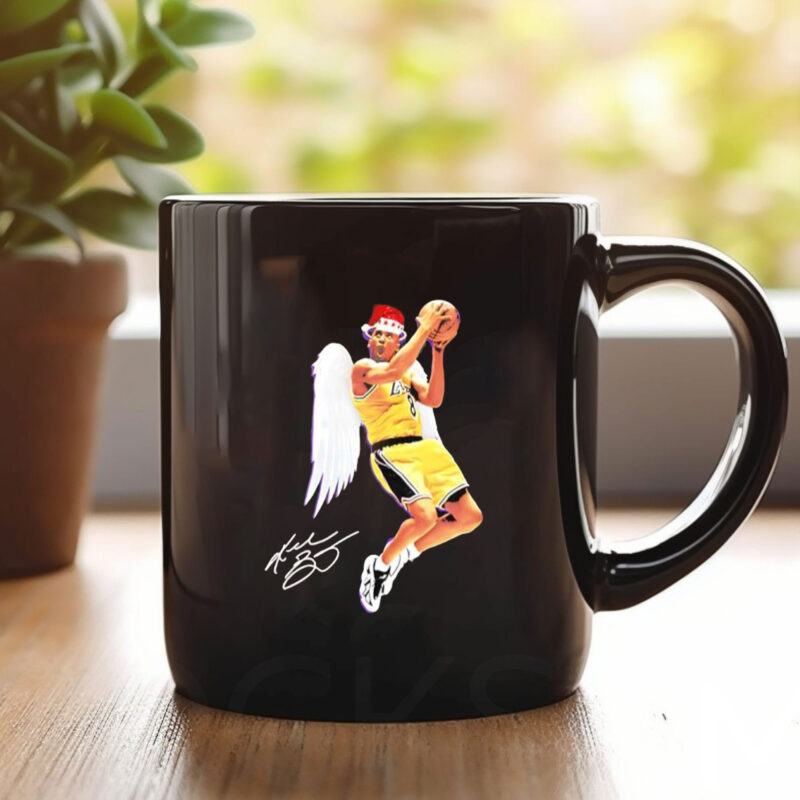 Angel Kobe christmas signature Mug