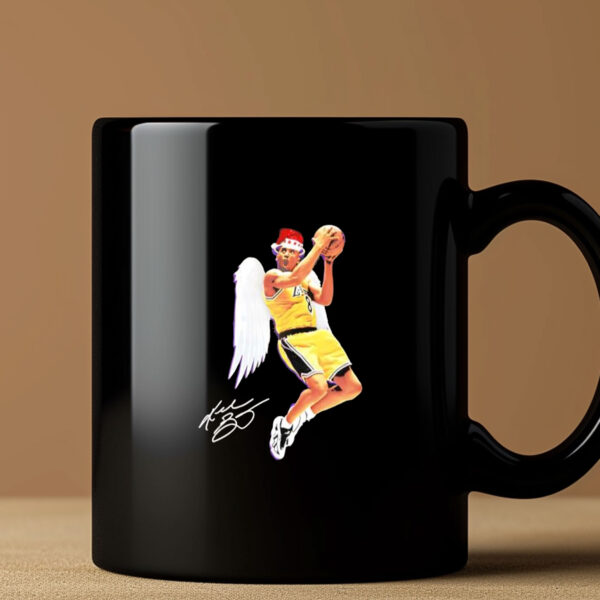 Angel Kobe christmas signature Mug