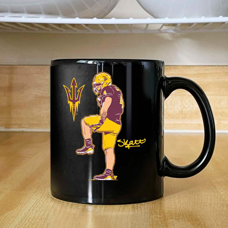 Arizona State Football Cam Skattebo Superstar Pose Mug