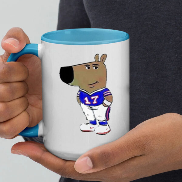 Awesome Chill Guy Dog Buffalo Bills Mug