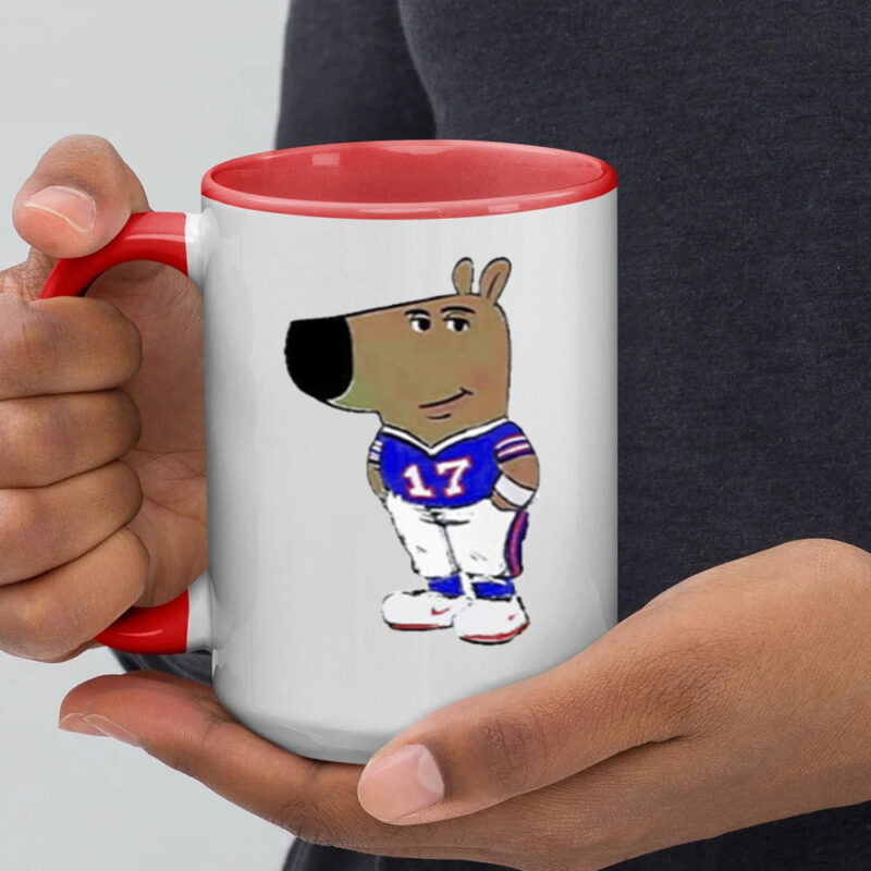 Awesome Chill Guy Dog Buffalo Bills Mug2