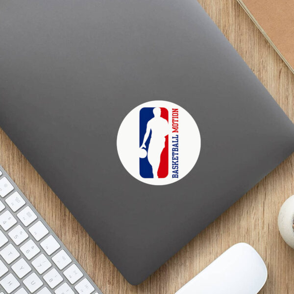 Basketball Motion Logo Sticker